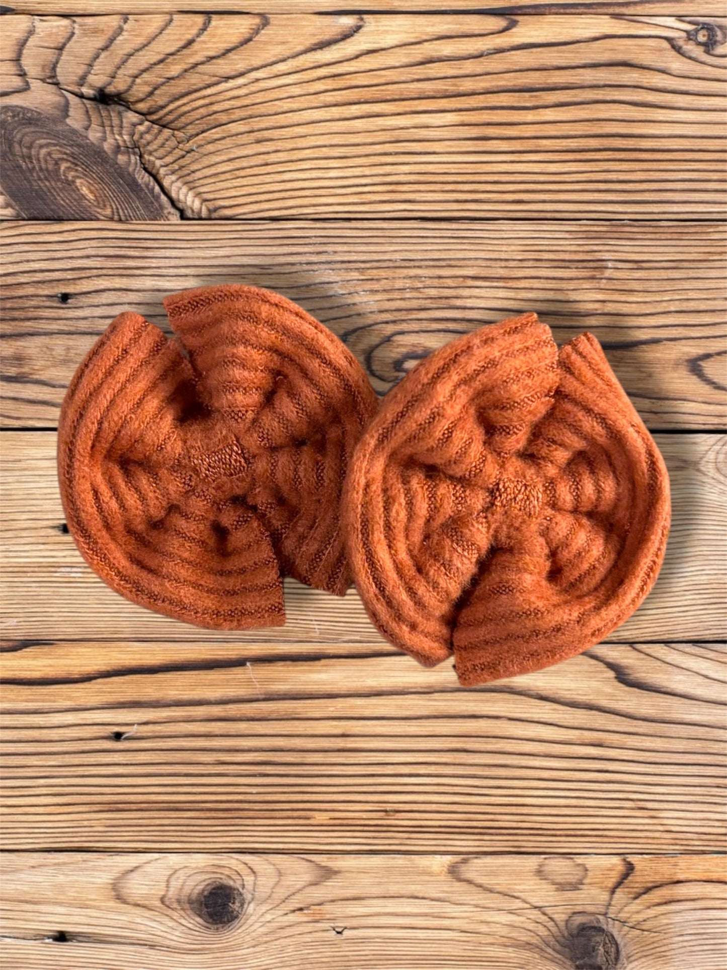 Rust (Brushed Rib Knit)