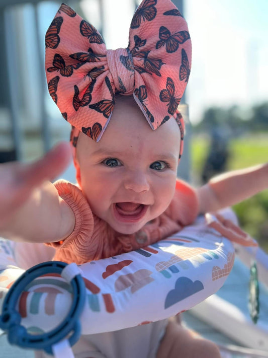 Peach Butterfly